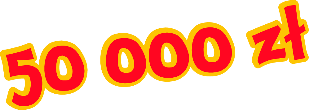 3 nagrody główne po 50 000 zł