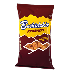 Beskidzkie Prażynki o smaku bekonowym
